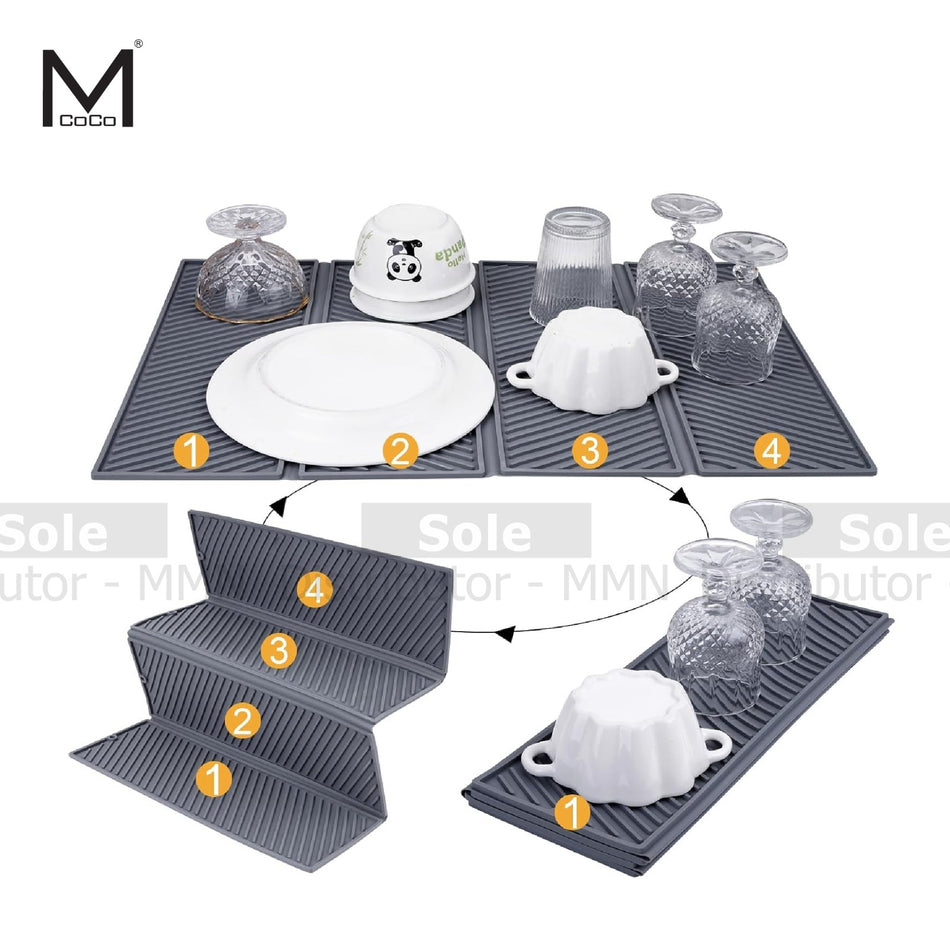 Mcoco D Cookware Drainer Mat Gray -  MCO/CD/GRY/SLC-5838