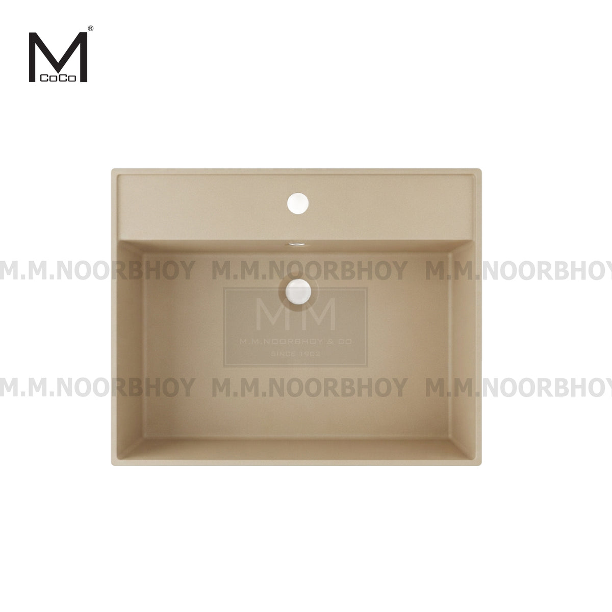 Mcoco Square Design Melamine Sink with Drainer
