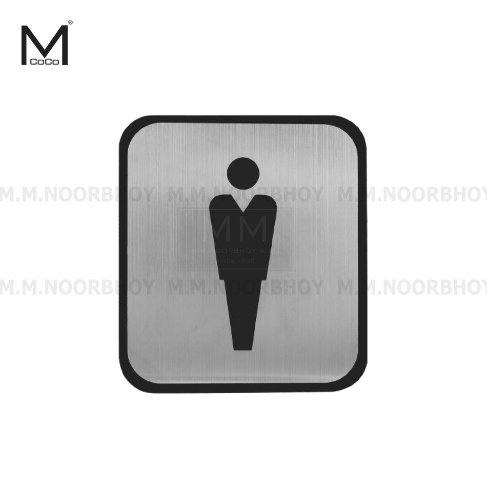 Men's washroom sign board indicating men's toilet