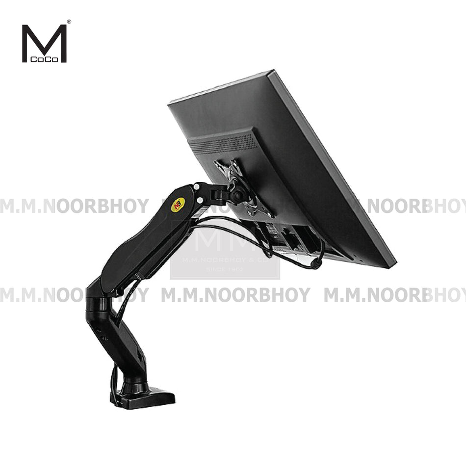 Mcoco Single Arm Desk Mount Head Rotatable LCD TV Bracket Black Colour - NBF80