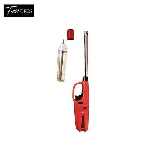 Adjustable Flame Gas Lighter with Gas Refill - 3KG029