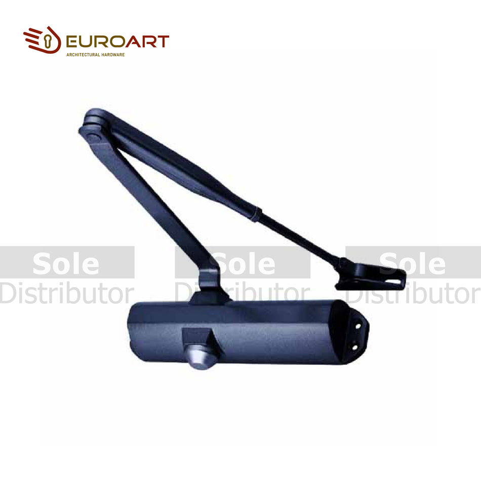 EuroArt Standard Arm Door Closers Max Door Weight 80Kg Silver, Gold & Matt Black  - DC1024