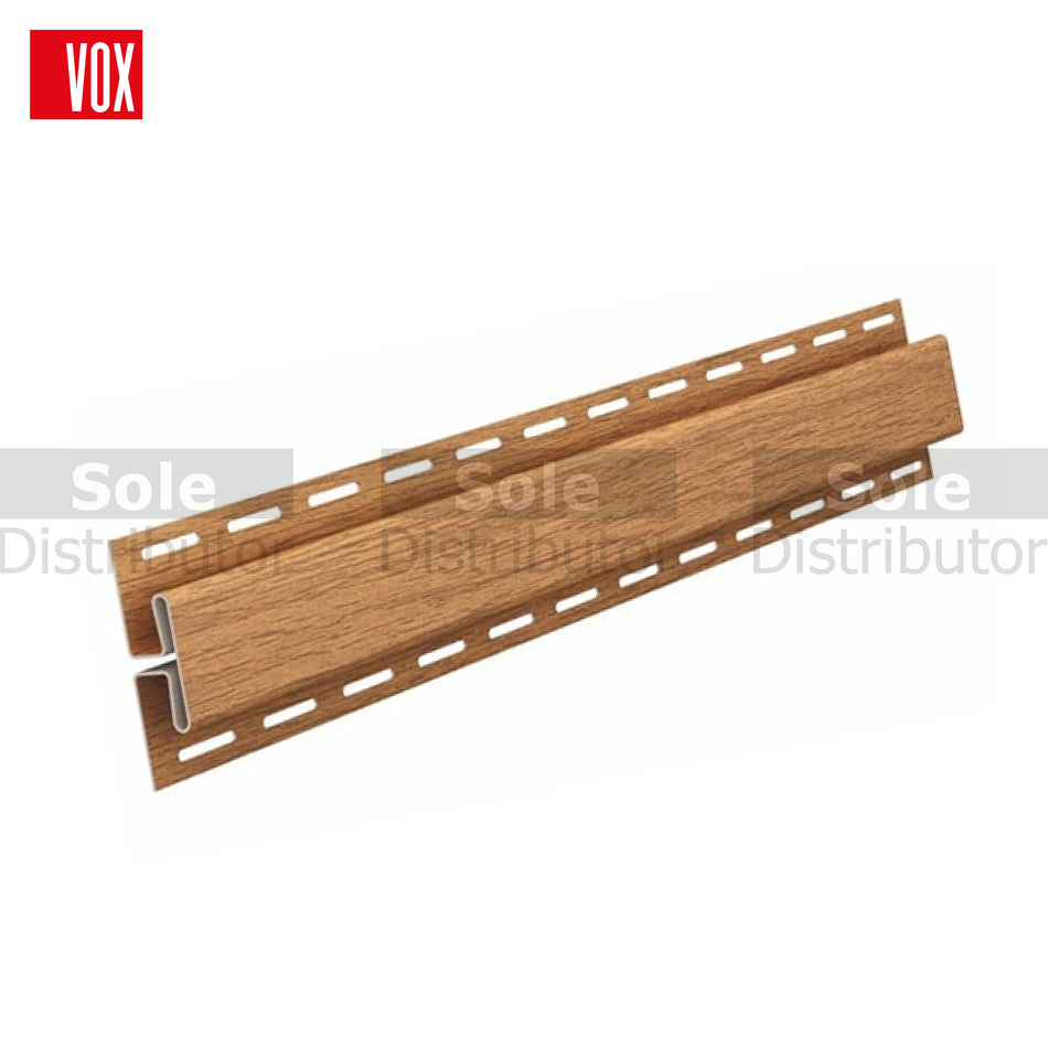 VOX Fluted Panel Center Joint Trim Oak Color 3.05m - VOX/FP/TRM-18/OAK/3.05/3008881
