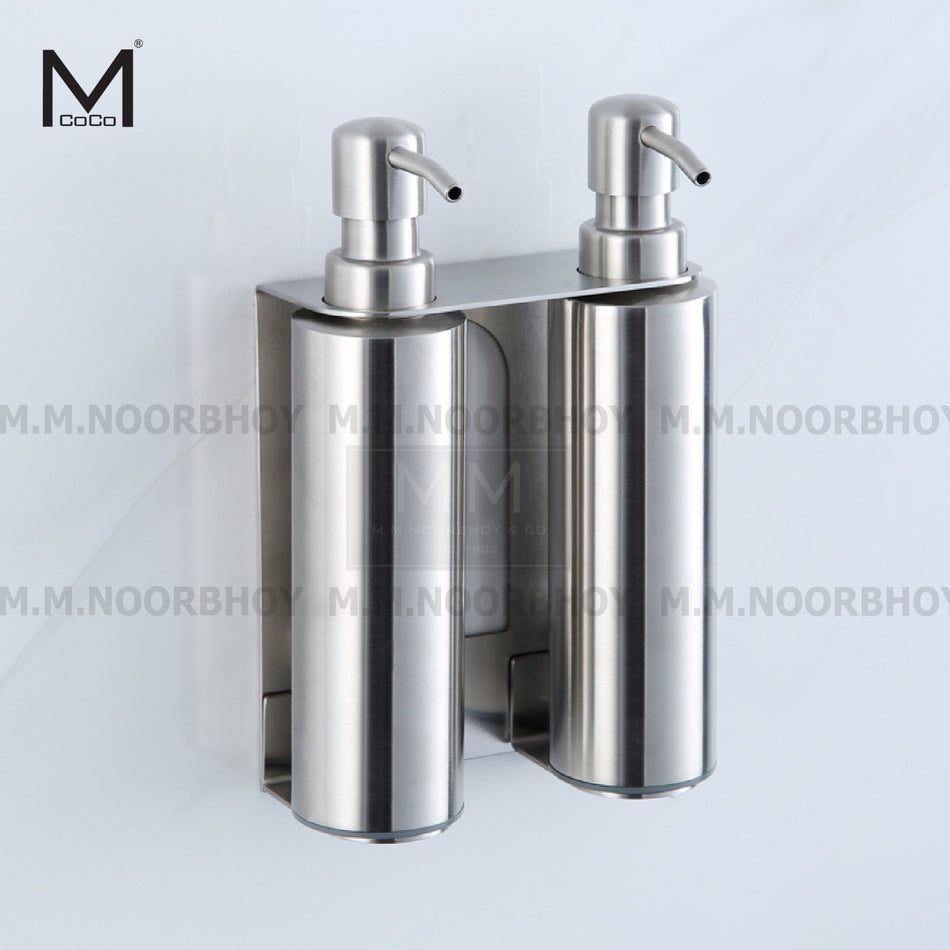 Mcoco Soap Dispenser SS304 Round Double - MCO/DSOD