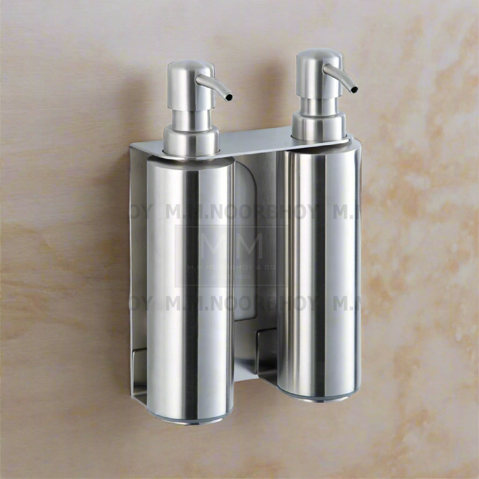 Mcoco Soap Dispenser SS304 Round Double - MCO/DSOD