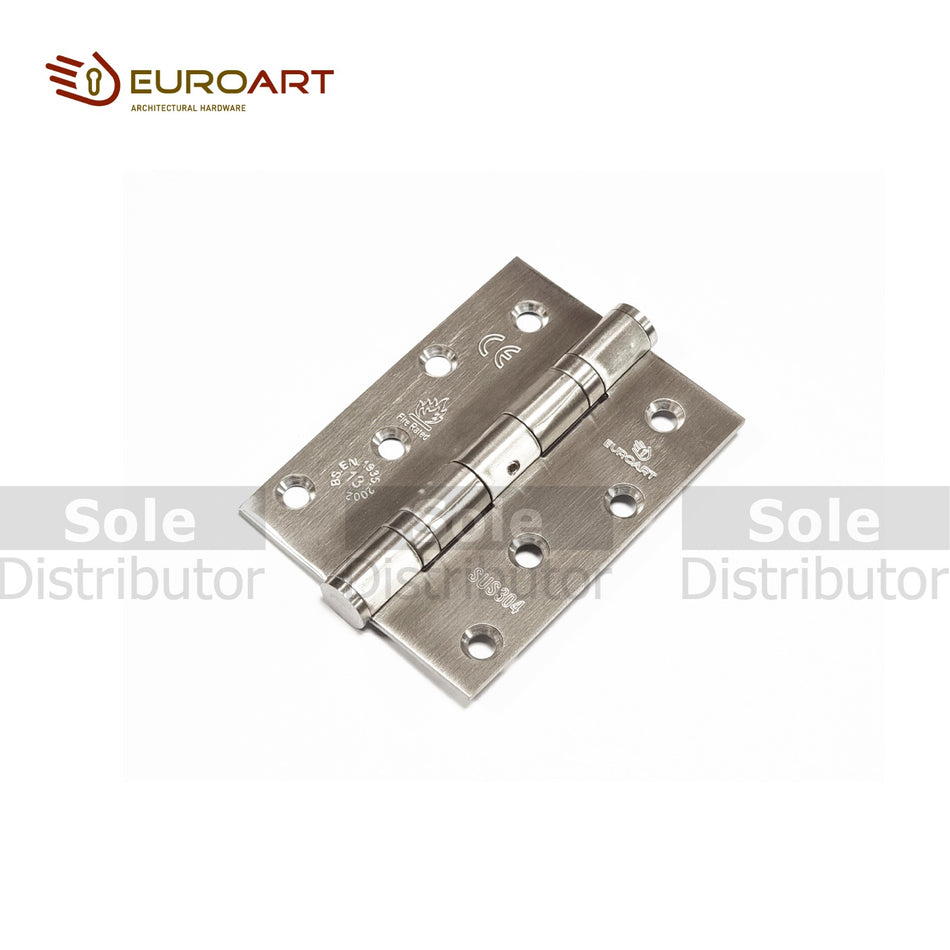 EuroArt Ball Bearing Door Hinges Stainless Steel with Fire Rated and CE Mark - EUROGS/HIN/SSS