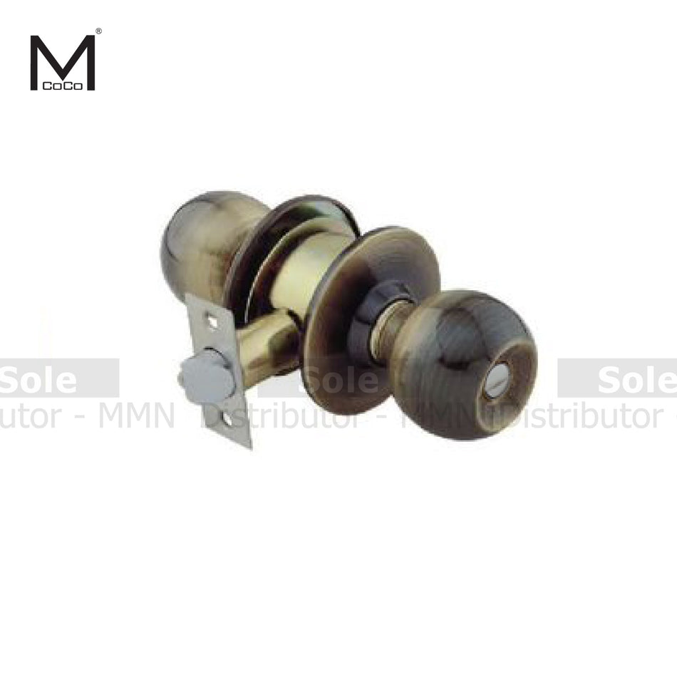 Mcoco Bathroom Ball Lock with 60mm Brackets that Suits for 26mm Door - KLS001WC