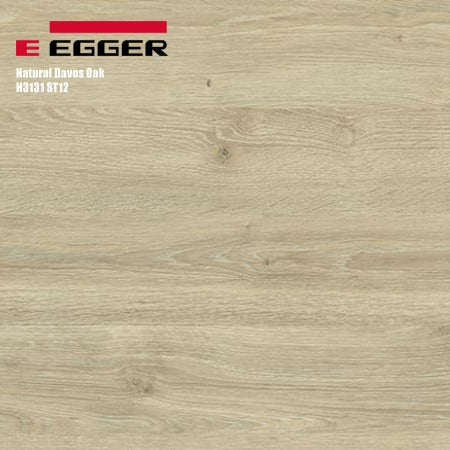Egger Natural Davos Oak ST12 Both Sides Melamine Faced Chip Board 2800X2070X18 MM - EGG/MFC/NDO/H3131