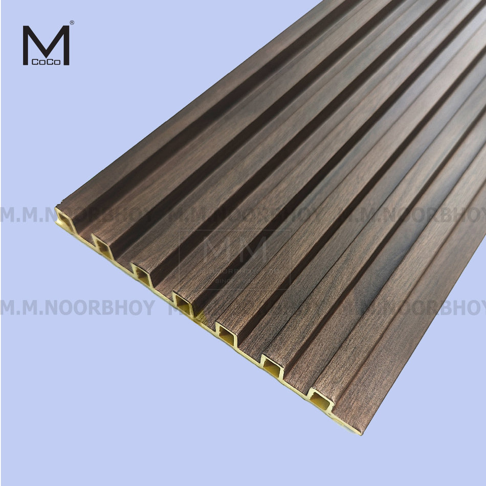 Mcoco WPC Fluted Wall Panel 148x13.9x3000mm Pcs - MCO/WP/M148/MX038