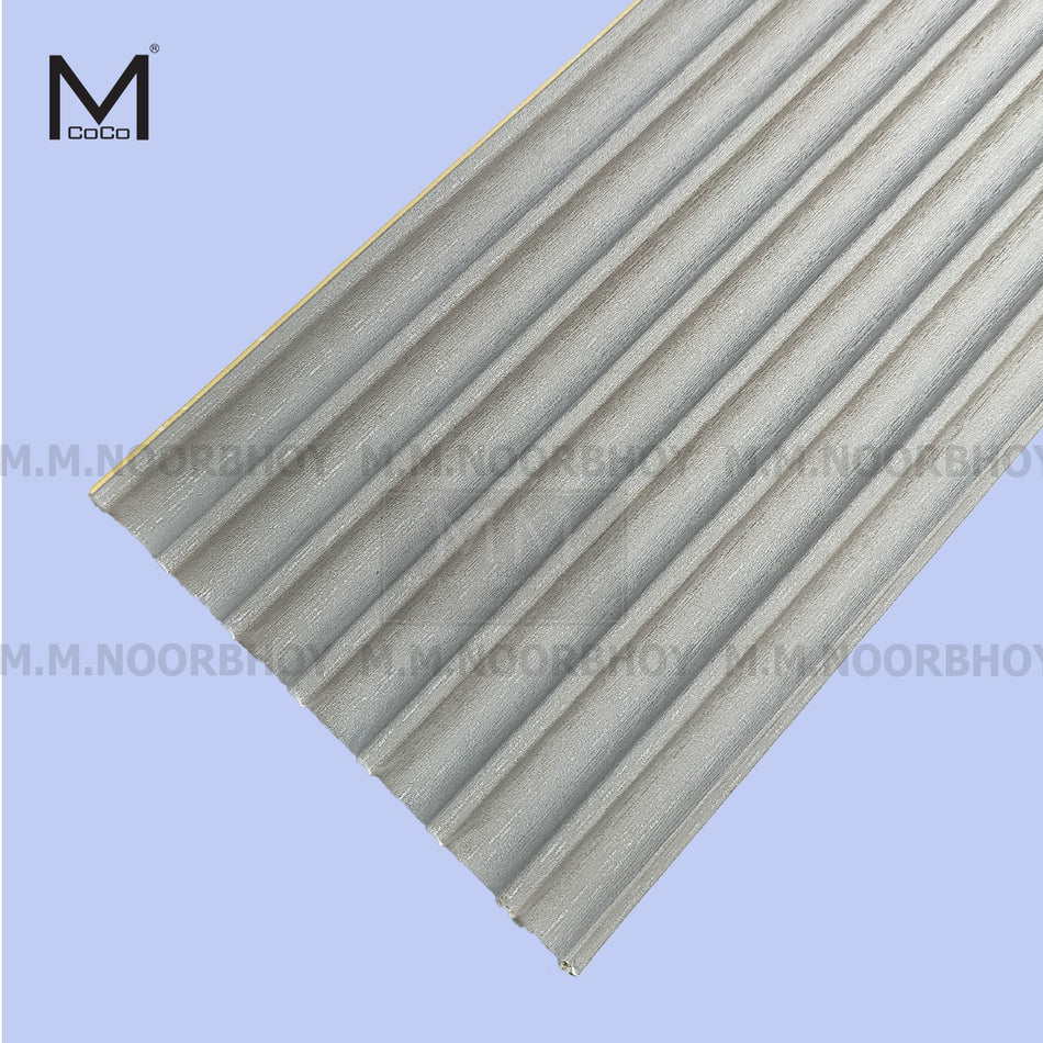 Mcoco WPC Fluted Wall Panel 178x14.3x3000mm Pcs - MCO/WP/M178/BY021