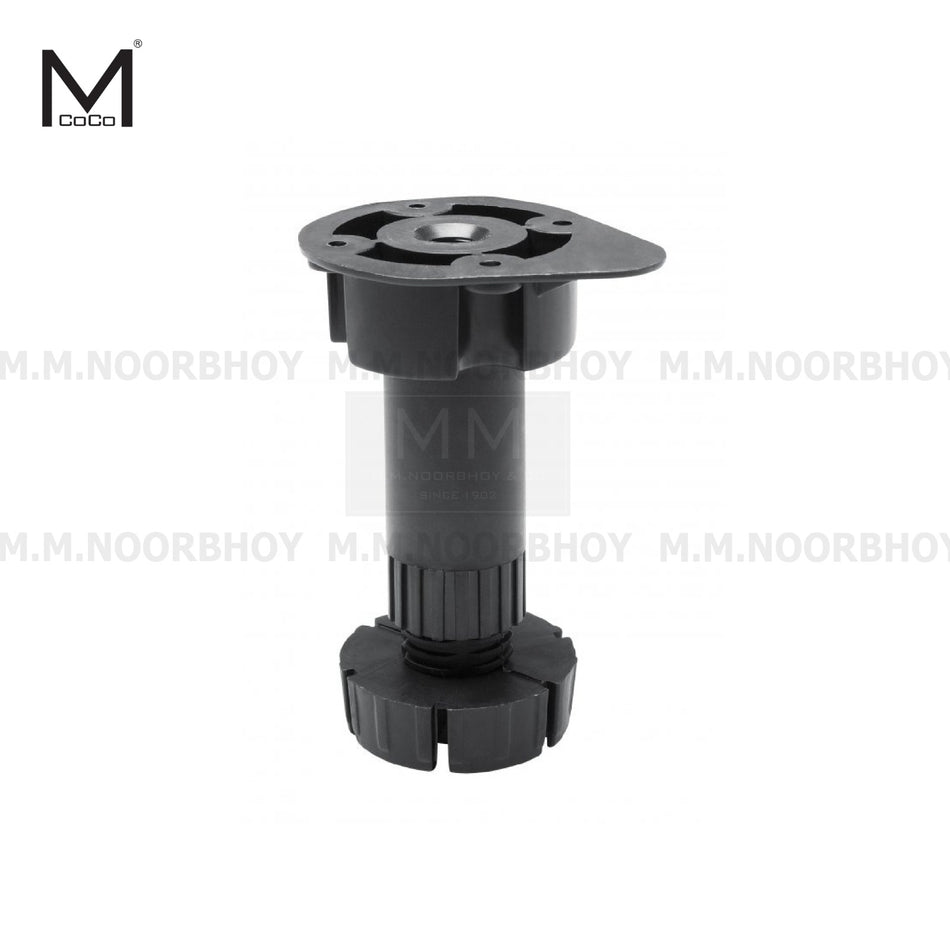 Mcoco Adjustable Leg Black Color with Clips - MCOCO/ADJ-LEG/BLK-B