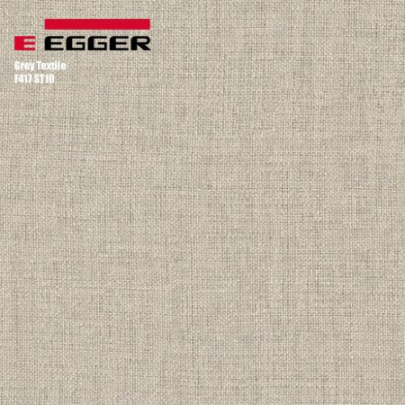 Egger Grey Textile ST10 Matt Finish Both Sides Melamine Faced Chip Board 2800X2070X18 MM - EGG/MFC/GT/F417