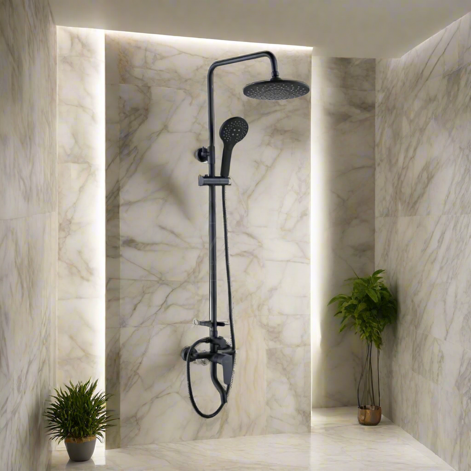 Brimix Mixer Shower Black Color Brass Stand Series- YI-55162-X