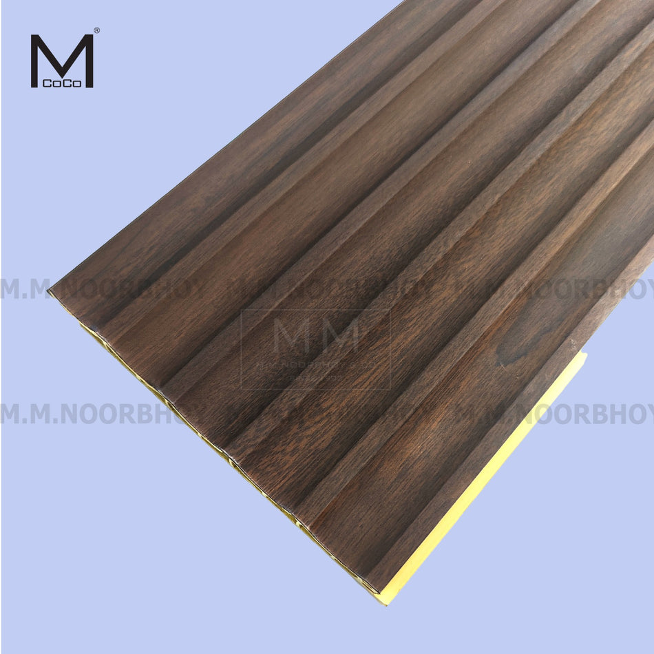 Mcoco WPC Fluted Wall Panel 150x12x3000mm - MCO/WP/M150/MX016
