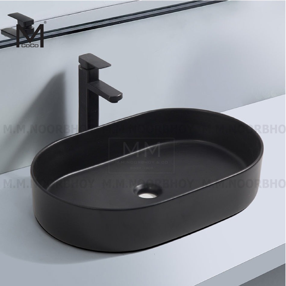 Melamine Sink with Drainer Oval Design