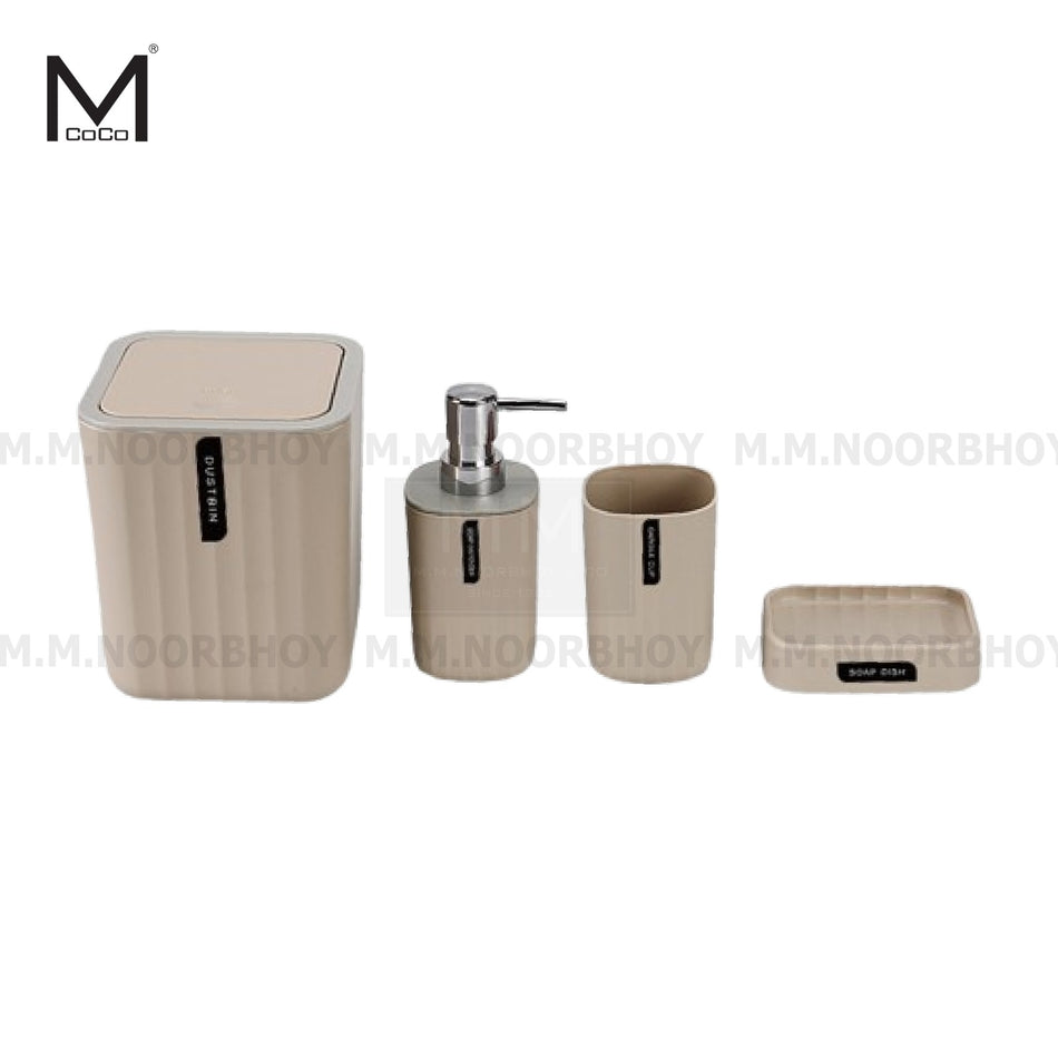 Mcoco Bathroom Accessories 4 Pieces Set - MCO/BA4/YS210318