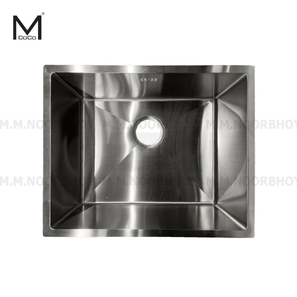 Mcoco D Single Bowl SS304 Sink with Draining Kit - MCOD/SSINK/5444