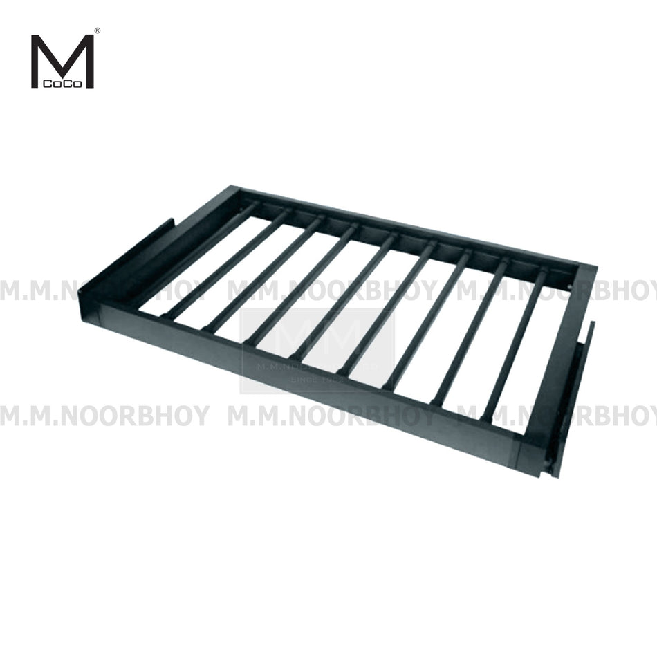 Mcoco D Pullout Trouser Rack Soft Close 7 and 10 Rods Matt Grey - MCO/WP/MG/DYH01