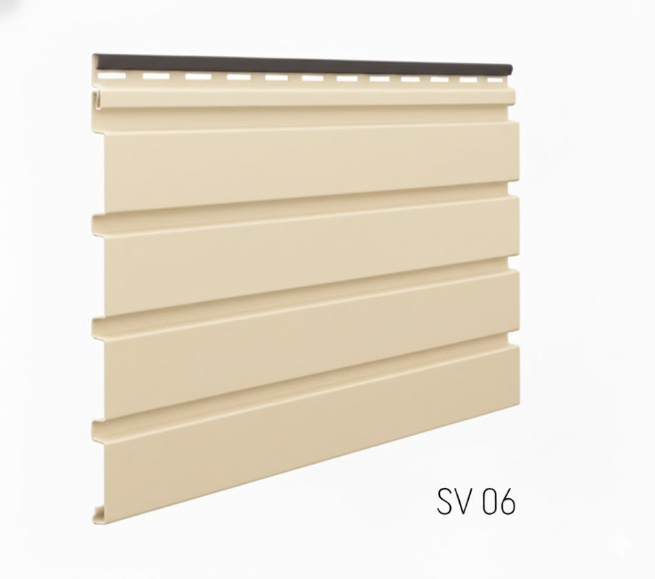 VOX Fluted Wall Panel Butter Cream Color 2.95m - VOX/FP/PNL-06/BC/2.95/3030792