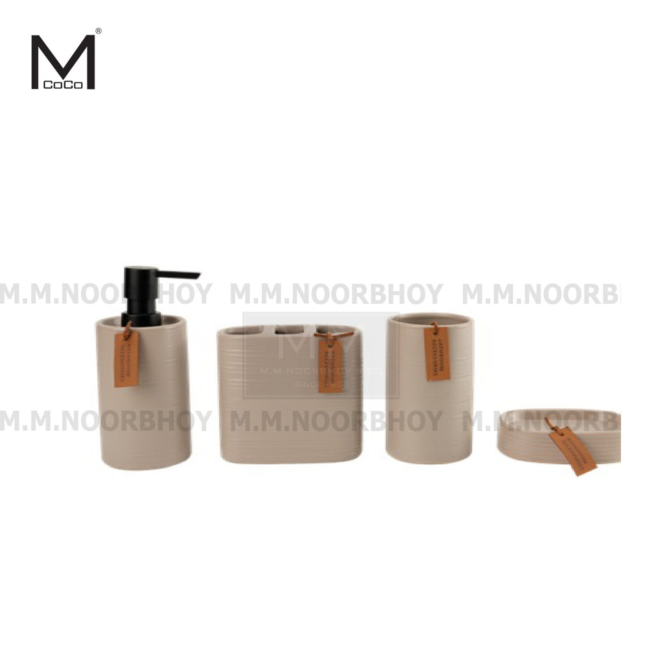 Mcoco Four Pieces Bathroom Accessories Set - MCO/BA4/