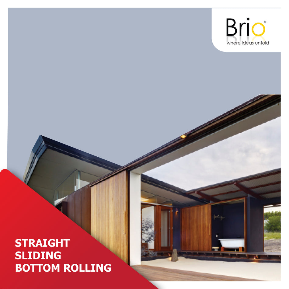 BRIO STRAIGHT SLIDING BOTTOM ROLLING