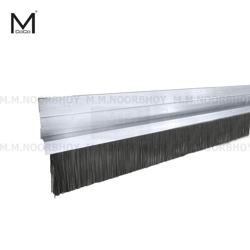 Mcoco Aluminium Brush Door Seal - MCO/DS/555ALBR