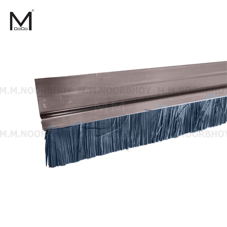 Mcoco Aluminium Brush Door Seal - MCO/DS/555ALBR