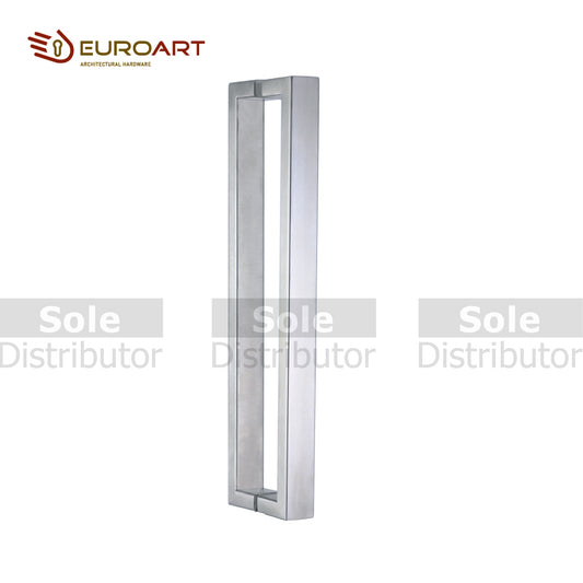 EuroArt Allure Pull Handle Size 300 to 600mm Satin Stainless Steel - PHS13