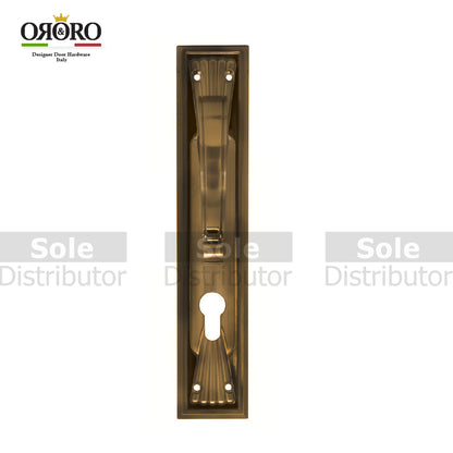 Oro & Oro Main Door Lock 10 Inches , Matt Antique Brass Finish - ORO06013PMAB