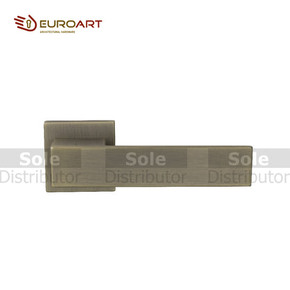 EuroArt Lever Handle Dimension 145x54mm Matt Antique Brass - LRZ5000MAB