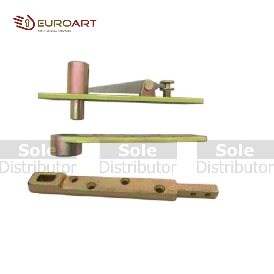 EuroArt Top & Bottom Pivot For Floor Spring Door Closer (FS7525 -150Kg & FS1222 - 80Kg)- AC10.06+AC10.07