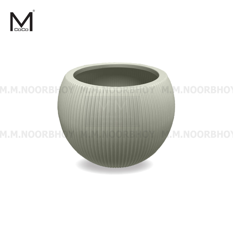 Mcoco Flower Pots for Indoor and Outdoor Grey Color - MCO/PP/C24065