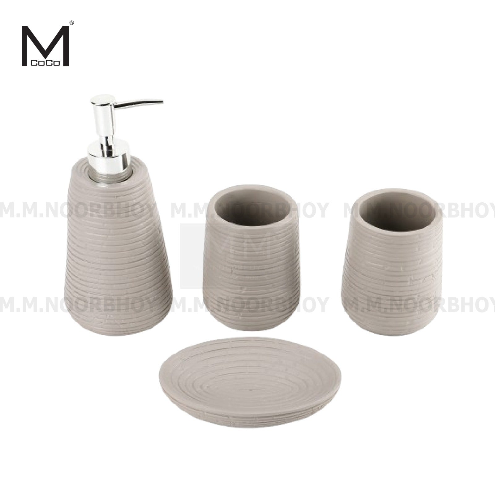 Bathroom accessory set

