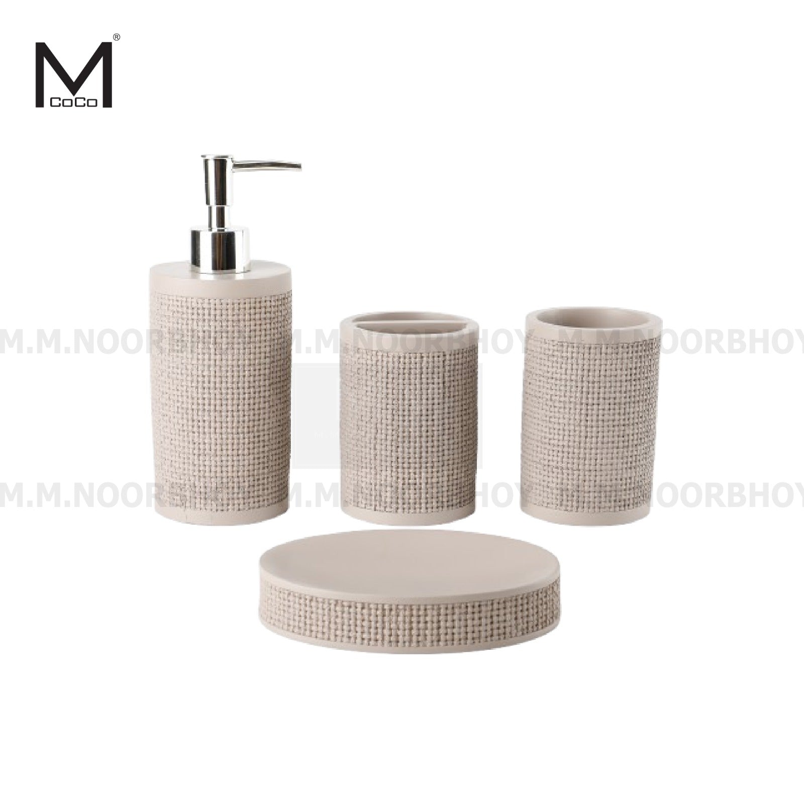 Bathroom accessory set
