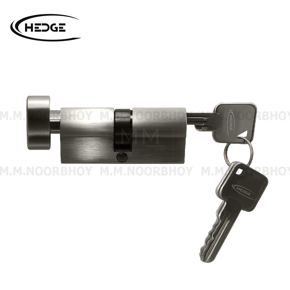 Hedge Turn and Coin Cylinder SS Finish - HE/CYL/SS/101