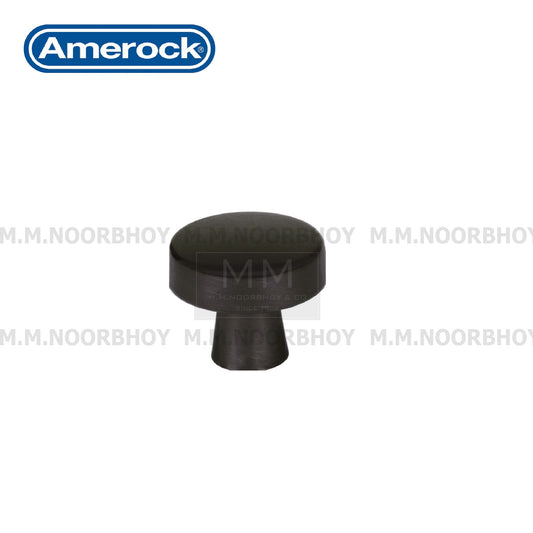 Amerock Black Bronze Color Cabinet Knob (1.31x1.31 in) Each - ARCB07200BBZ