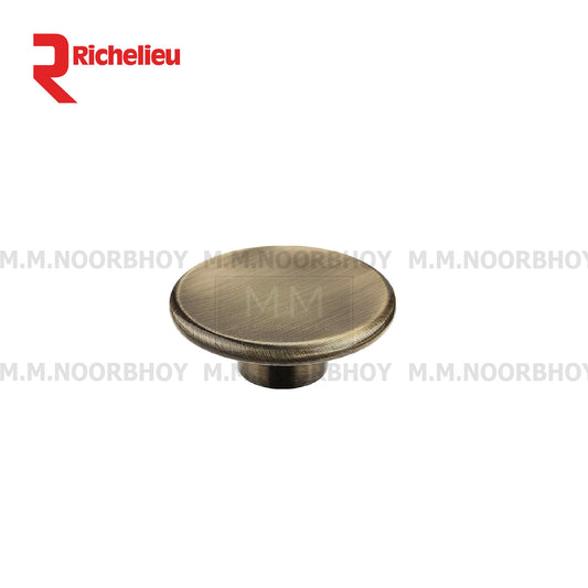 Richelieu Antique English Color Cabinet Knob (2.25x2.25x0.88 in) EACH - RHCB75800AE