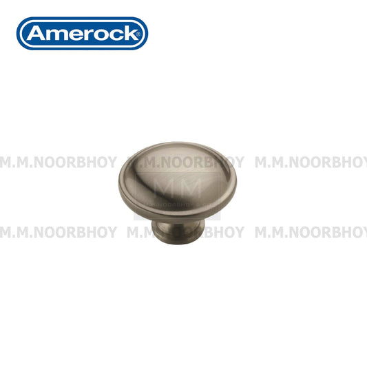 Amerock Satin Nickel Color Cabinet Knob (1.25x1.25x0.94 in) Each - ARCB10300SN