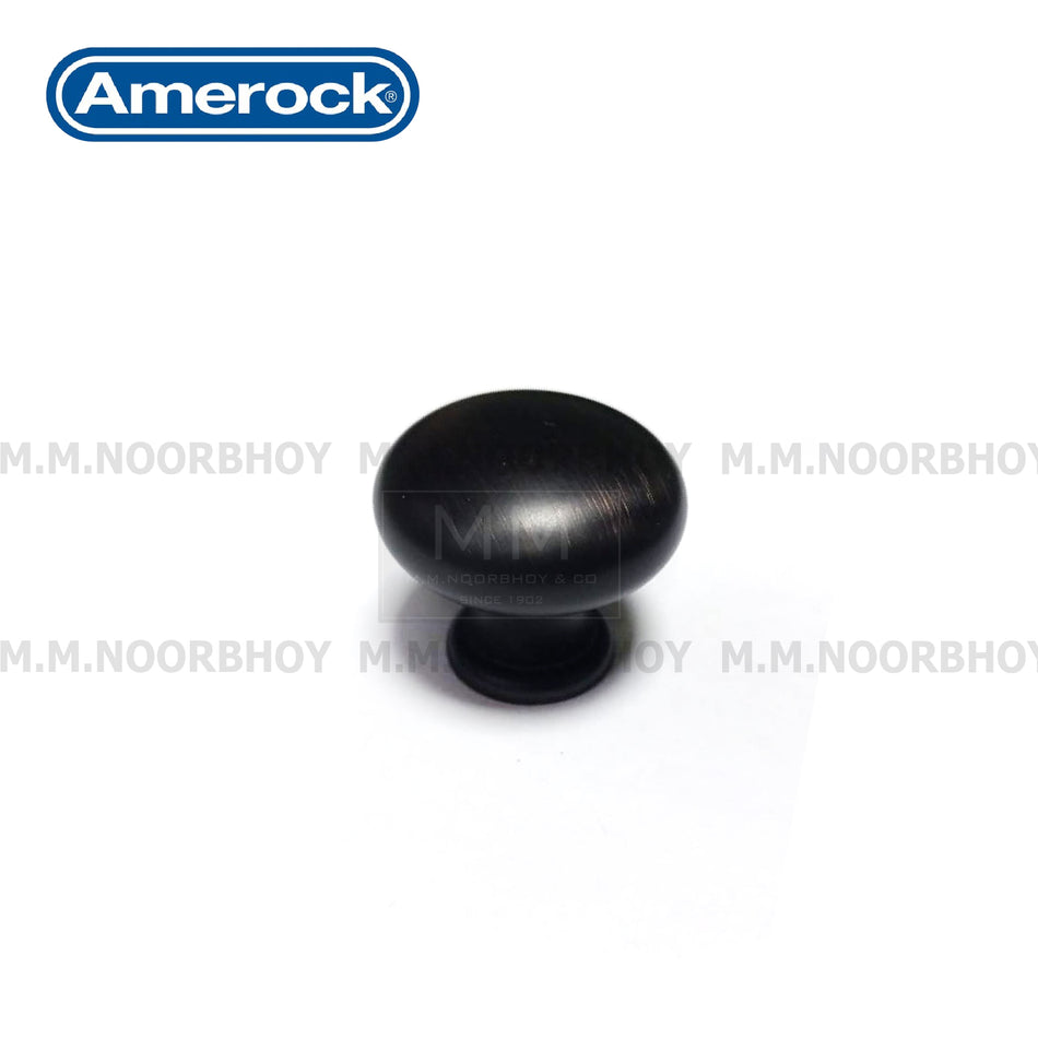 Amerock 1-1/4in Knob Oil-Rubbed Bronze Each - AM.KNOB1-1/4IN.BR