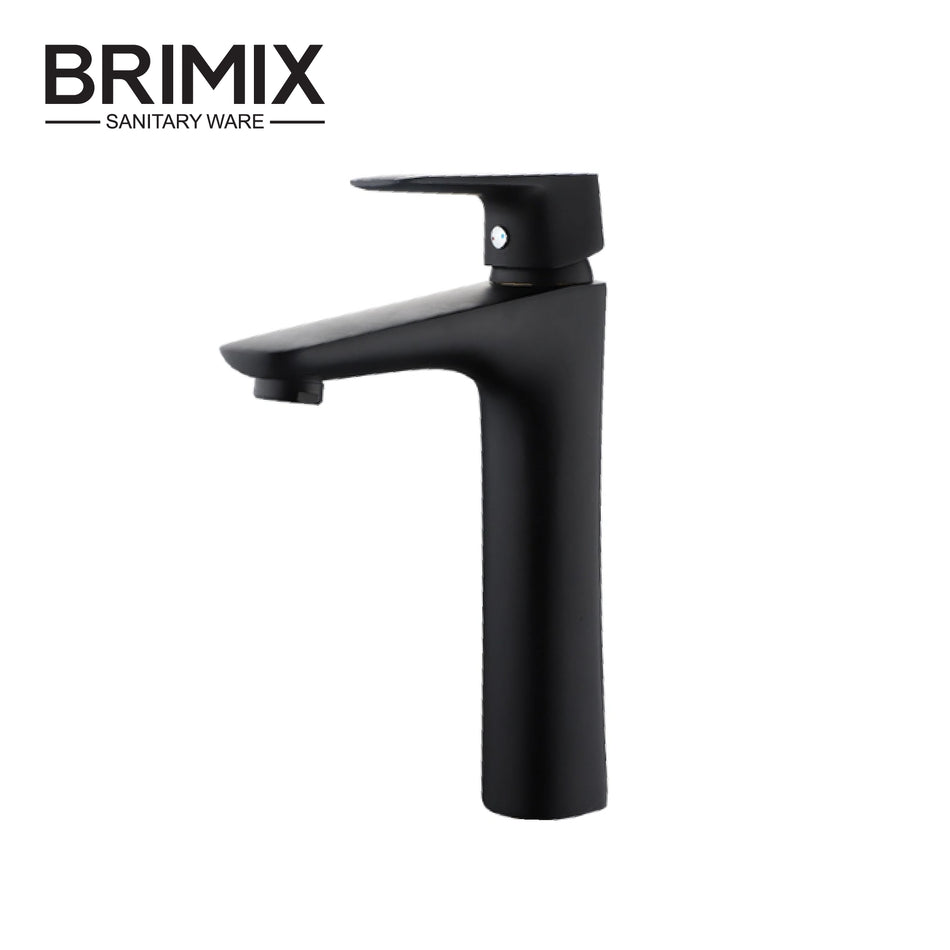 Brimix Black Color Brass Single Lever Kitchen Mixer Faucet - YI-55165X