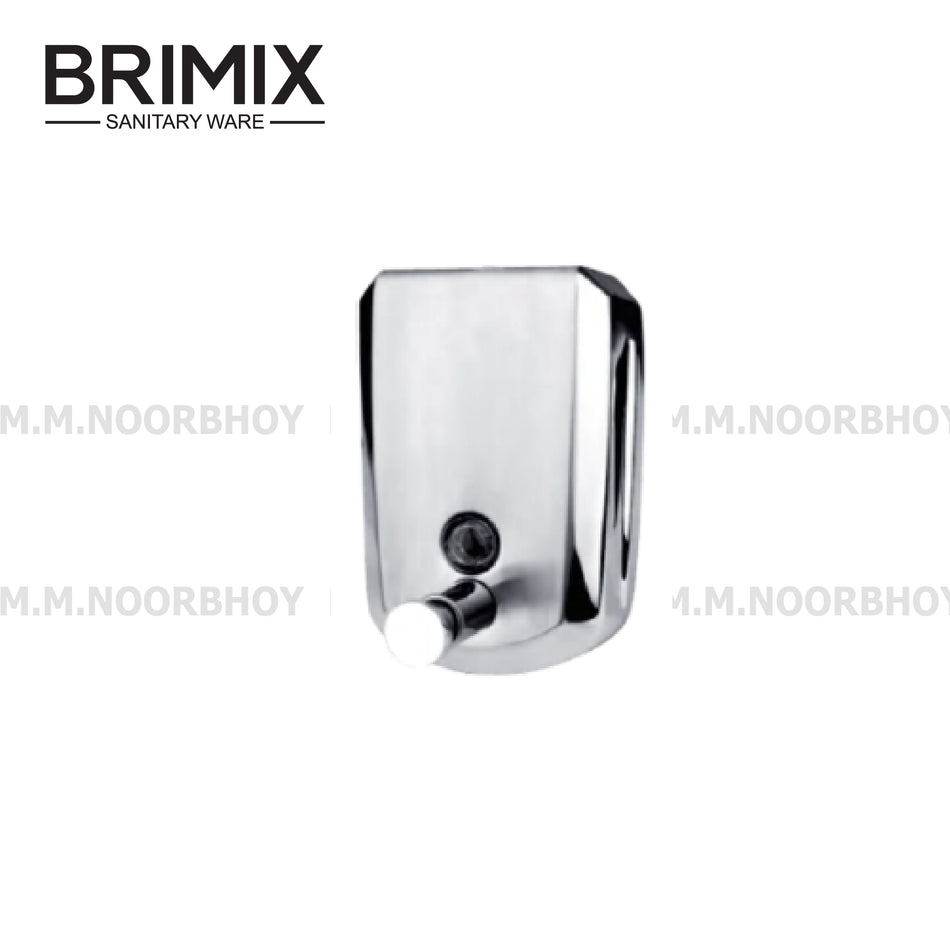 Brimix Wall Mounted Soap Dispenser Hand Operated Stainless Steel - YI-BRI/SD