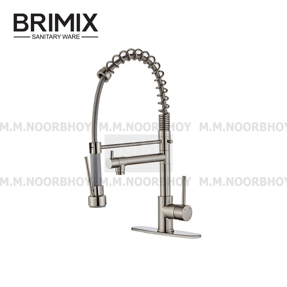 Brimix Copper Kitchen Mixer Faucet with Hose - YI-BRI/FUH/6153