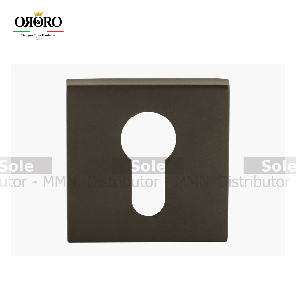 Oro & Oro Square Key Hole Size (50X50)mm BLK,MAB,MBN,MSN.TIT & CP Finish (Each) - OROKHS15E