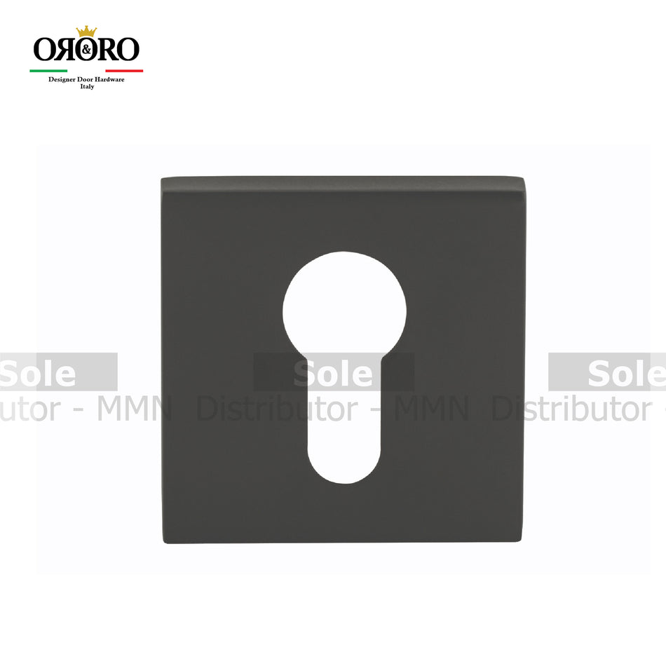 Oro & Oro Square Key Hole Size (50X50)mm BLK,MAB,MBN,MSN.TIT & CP Finish (Each) - OROKHS15E