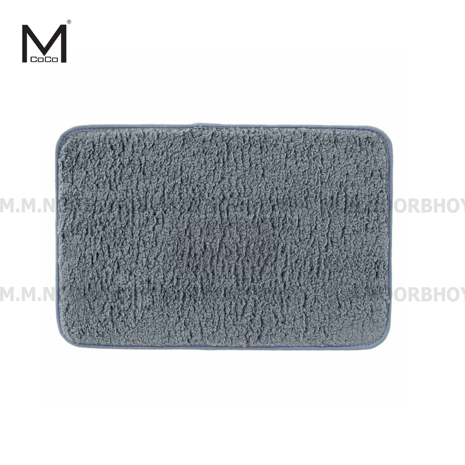Mcoco 50X80cm Short Wool Floor Mat Beige Color and Grey Color - YI-BM50X80