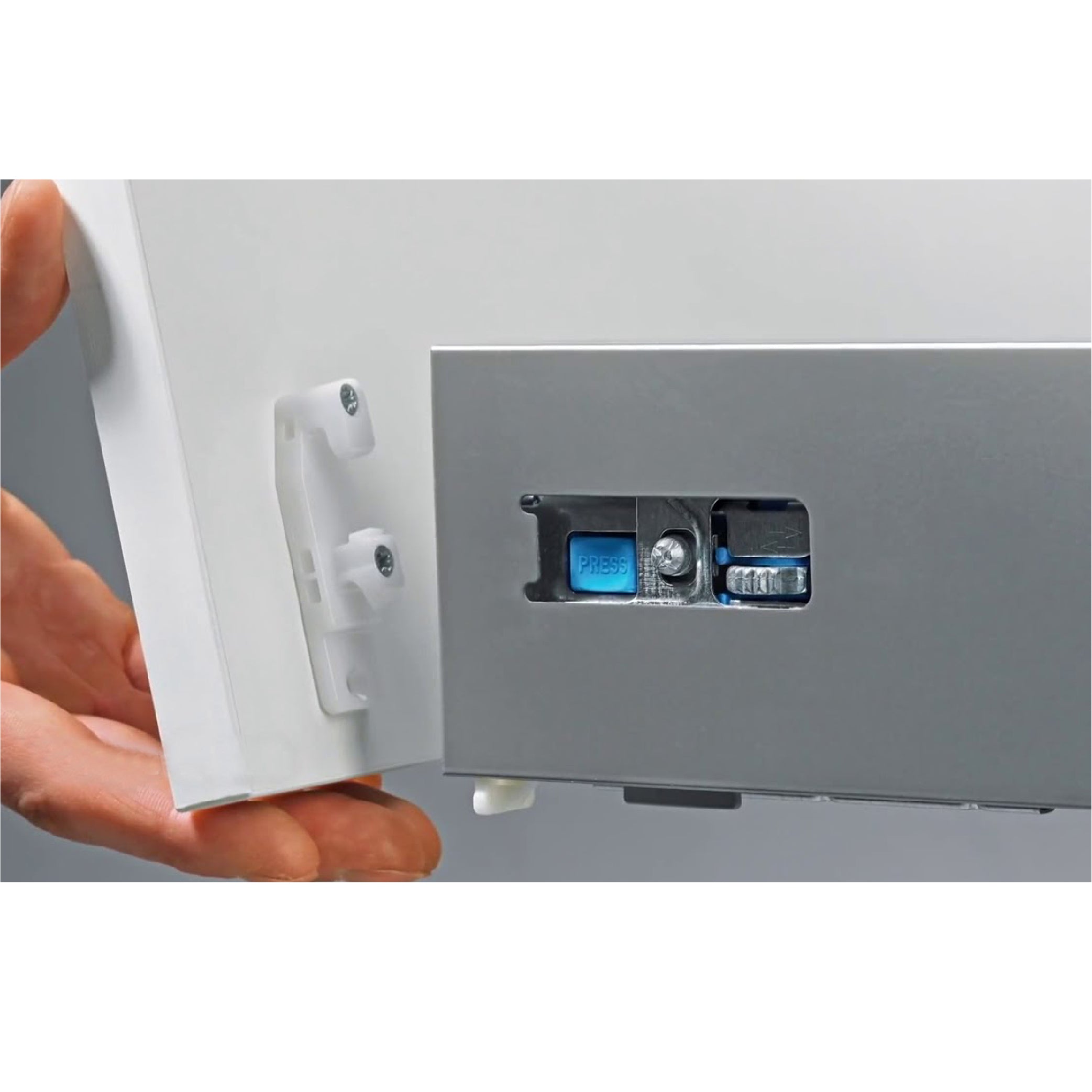 Hettich Atira Innotech & Quadro Railings Size 470mm Black Colour - HT9 ...