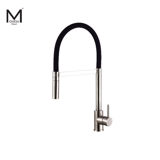Mcoco Tap Adjustable Mixer Water Faucet Brushed Stainless Steel Finish - BW7045SS