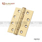 Euroart Two Ball Bearing Door Hinges Size 4x3 to 5x4 Satin Stainless Steel, BL/PVD, MAB & PB/PVD Finish - HINBB