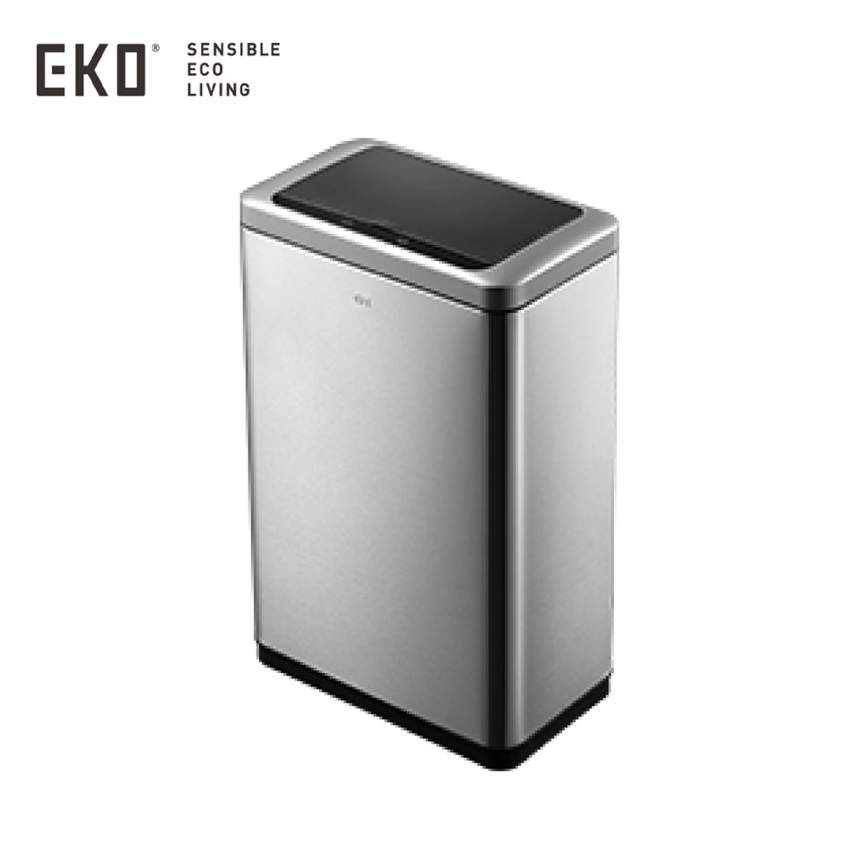 Eko Motion Sensor Step Bin Bravia Square With Soft Close Lid, Finger Print and Battery Power- EK9233MT.30L