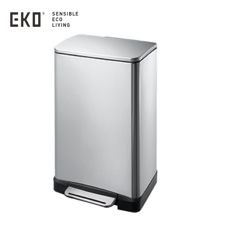 Eko Step Bin Rectangular Capacity 20L, 30L & 40L Stainless Steel - EK9268MT